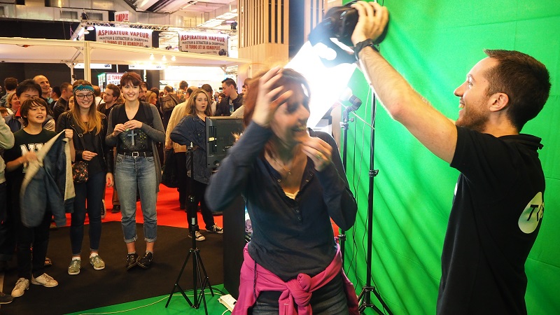 TKorp à la Foire de Paris édition 2017 pour présenter ses animations en réalité virtuelle
